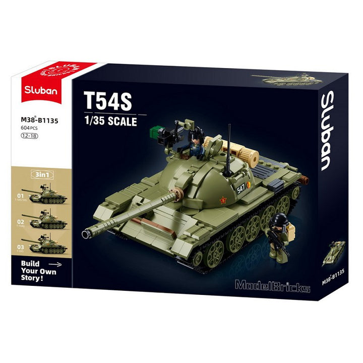 Sluban Tank (MBT) 3 in 1 M38-B1135 