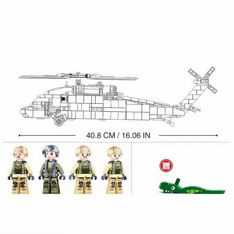 Sluban US medical Army helicopter M38-B1012 