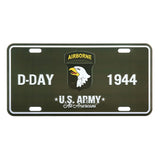 Nummerplaat D-Day 1944 101st Airborne