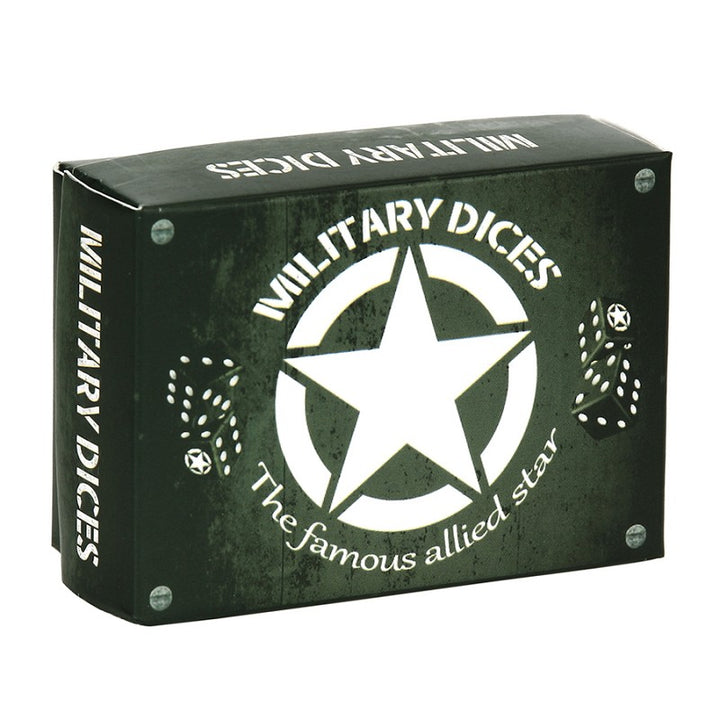 Set militaire dobbelstenen (6 stuks)