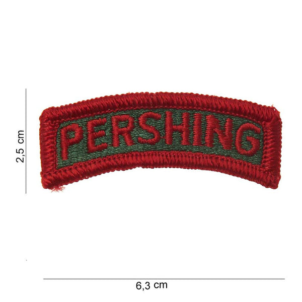 Embleem stof pershing