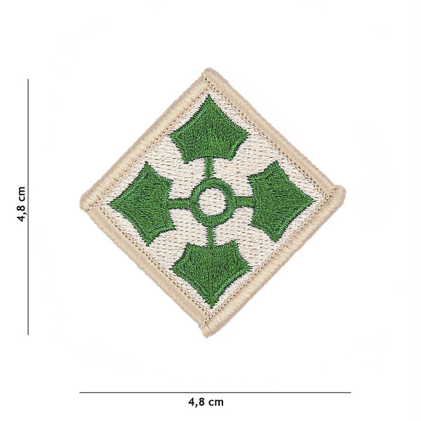 Embleem stof 4th US Infantry Division