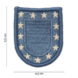 Embleem stof US army klein