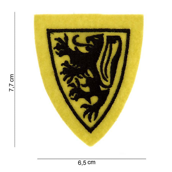 Embleem stof Vlaamse leeuw