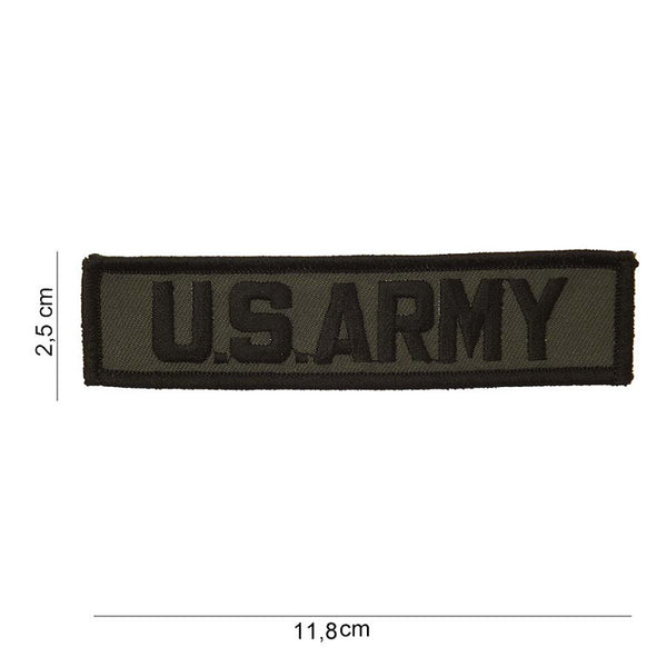 Embleem stof US army (streep)