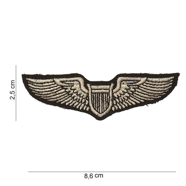 Embleem stof US pilot wing