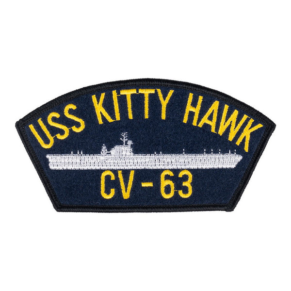 Embleem stof uss kitty hawk CV-63