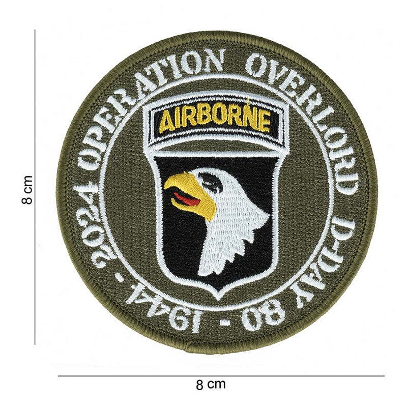 Embleem stof D-Day 80 101st Airborne