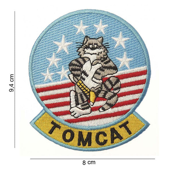 Embleem stof Tomcat 8 stars