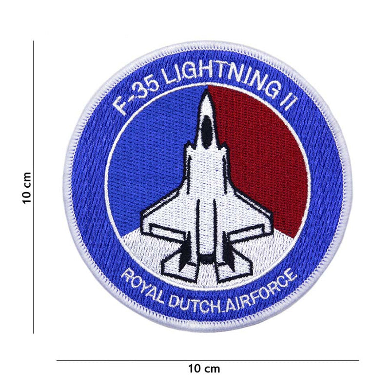 Embleem stof F-35 Lightning II Royale Dutch Air Force