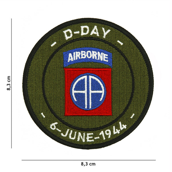 Embleem stof D-Day 82nd Airborne