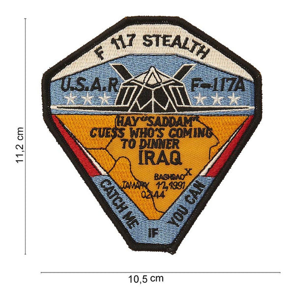 Embleem stof F-117 stealth