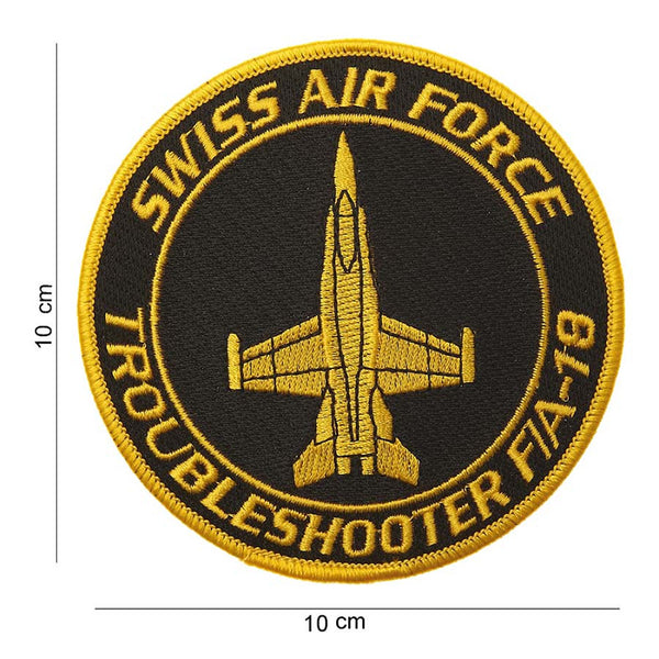 Embleem stof swiss Air Force