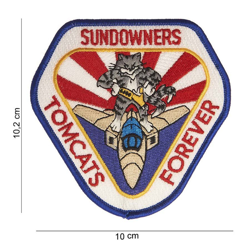 Embleem stof Tomcats forever sundowners