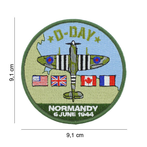 Embleem stof D-Day Spitfire