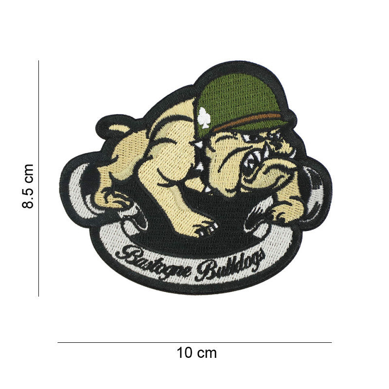 Embleem stof Bastogne Bulldogs