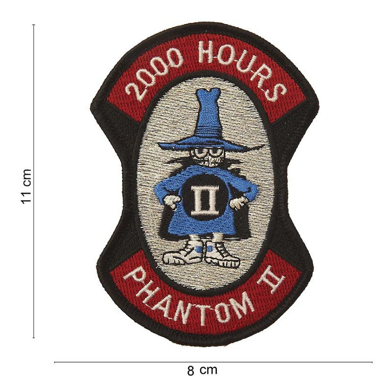 Embleem stof 2000 hours phantom 2