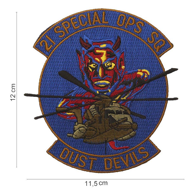 Embleem stof 21 special ops sq dust devils