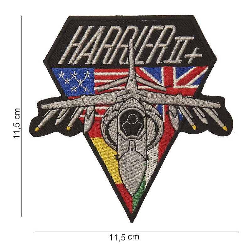 Embleem stof harrier