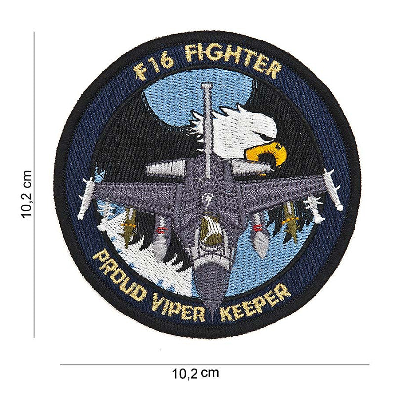 Embleem stof Patch F-16 proud viper keeper