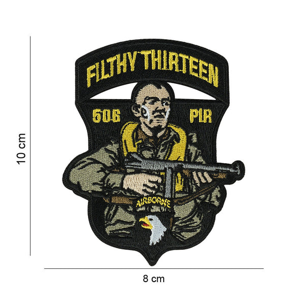 Embleem stof 506 PIR filthy thirteen