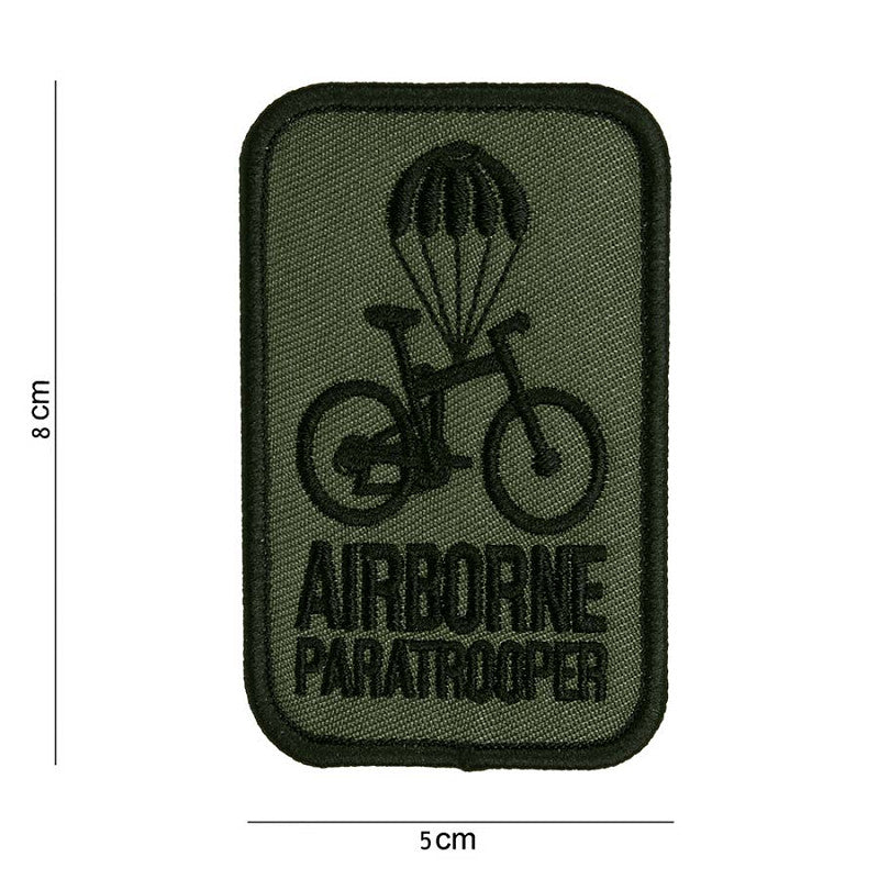 Embleem stof Paratrooper groen