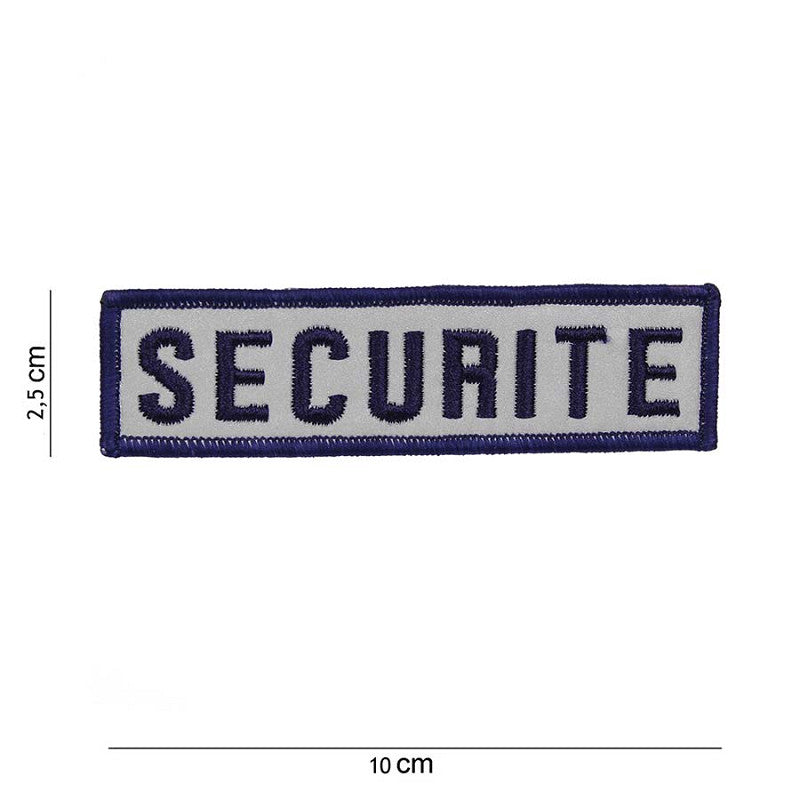 Embleem stof Securite reflective