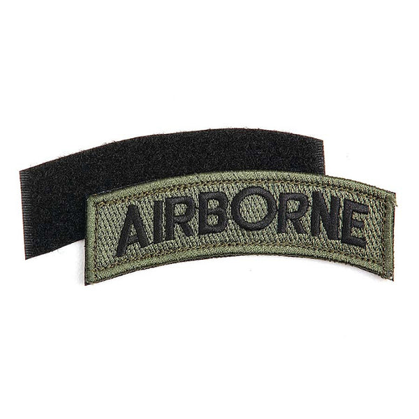 Embleem stof airborne TAB met klittenband