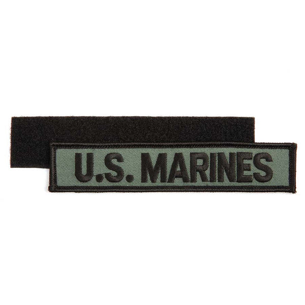 Embleem stof US marines (streep) met klittenband