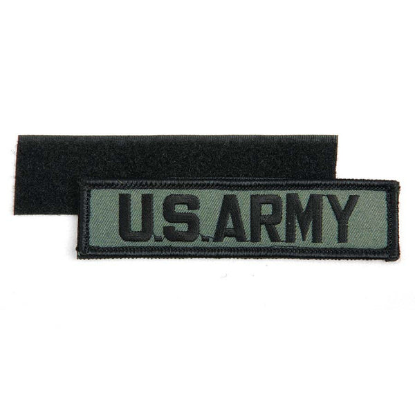 Embleem stof US army (streep) met klittenband