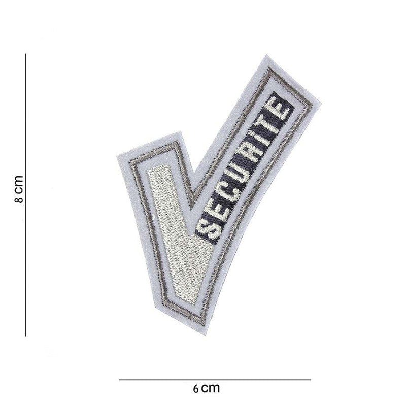 Embleem stof Securite reflective