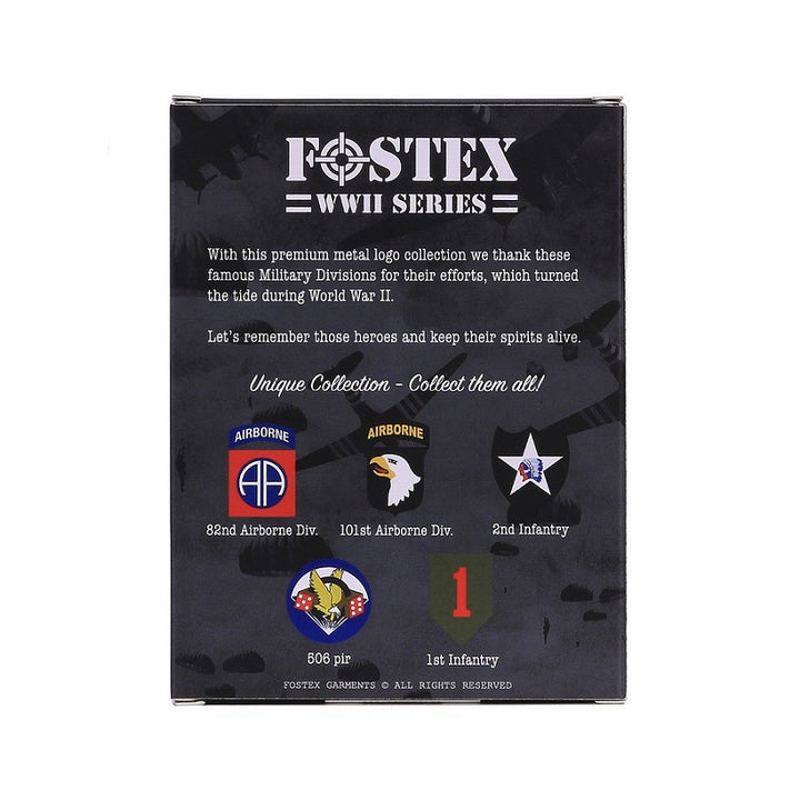 Fostex Metaal logo 1st Infantry Division