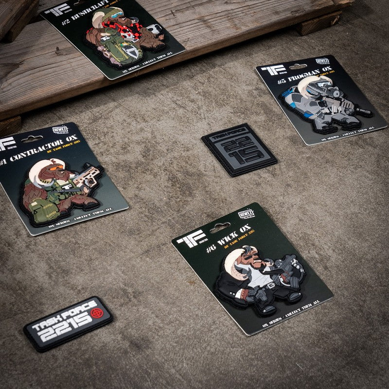 Embleem 3D PVC Task Force 2215 style 2 