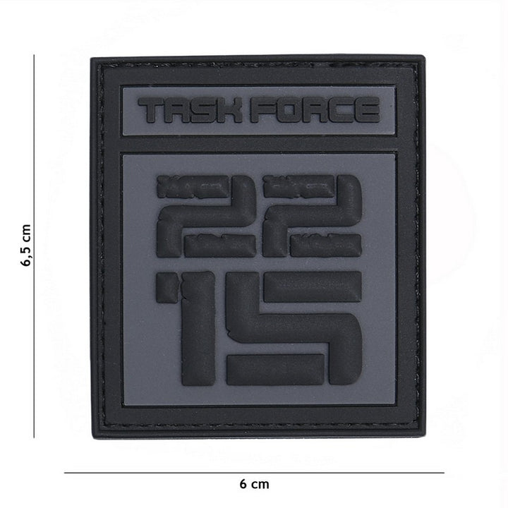 Embleem 3D PVC Task Force 2215 style 2 