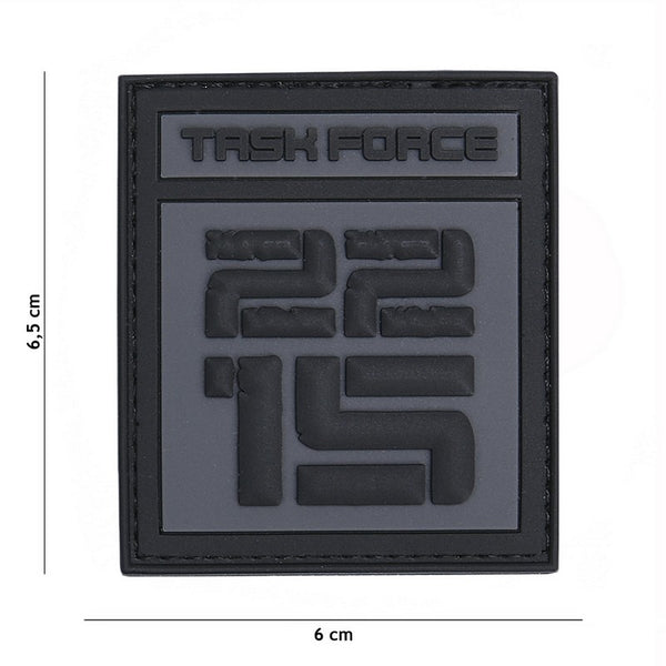 Embleem 3D PVC Task Force 2215 style 2 #11152