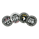 Embleem metaal D-Day 80 pin 1944-2024 Allied flags