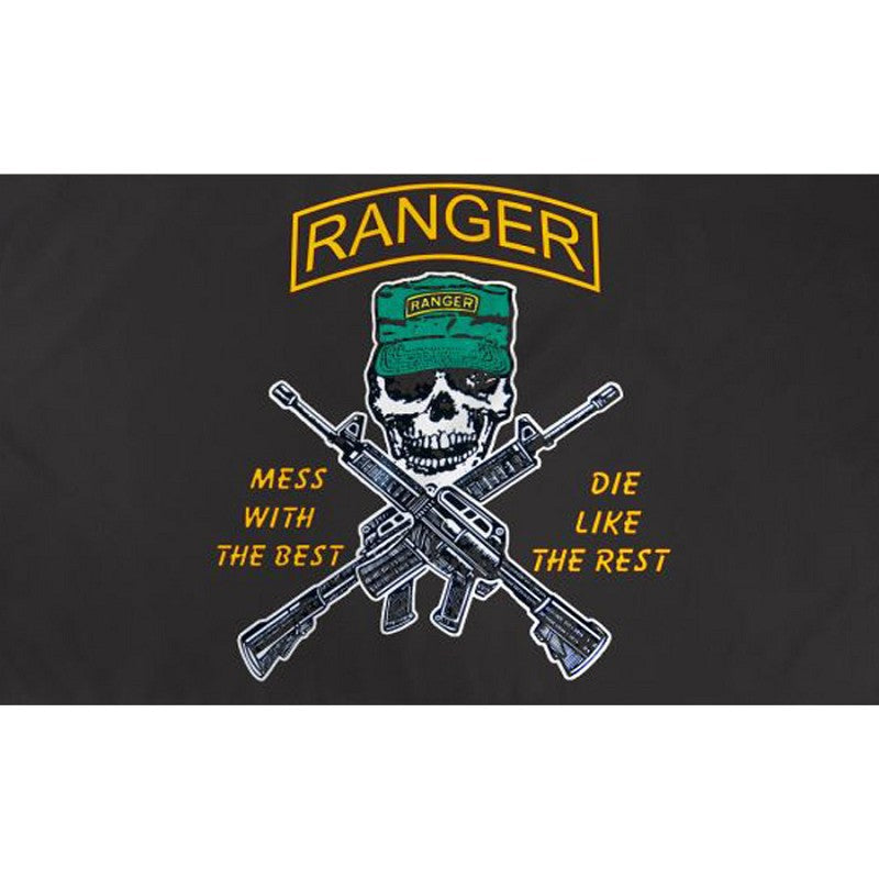 Vlag Ranger-zwart