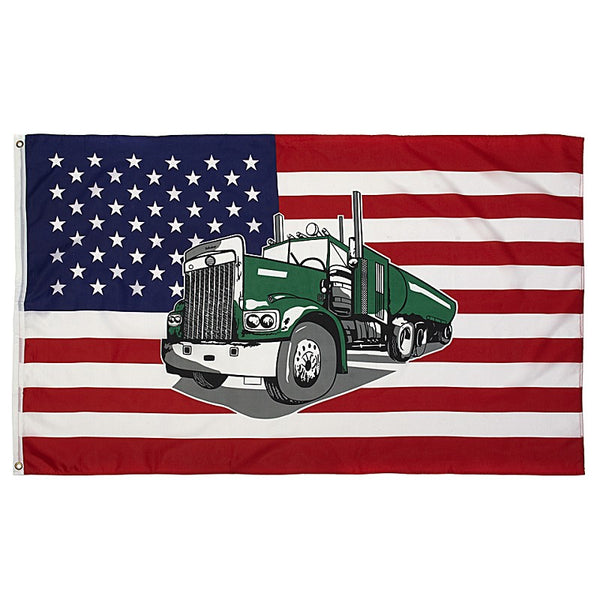 Vlag USA-truck