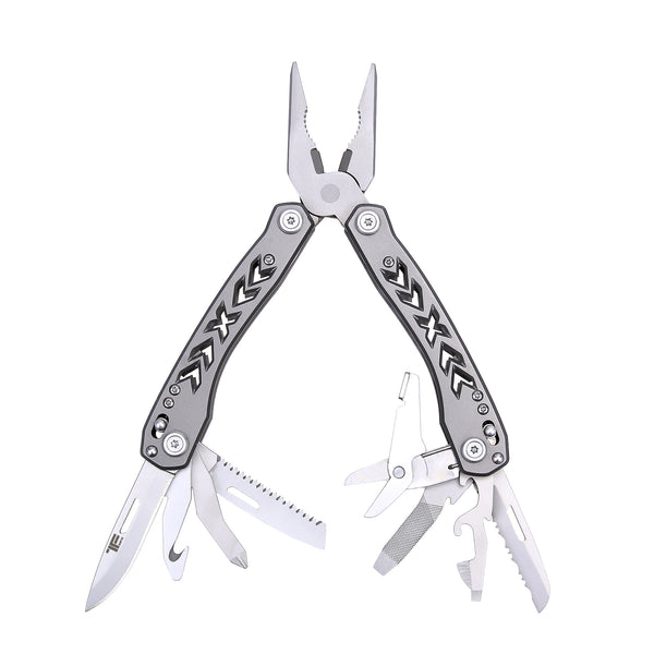 TF-2215 9 in 1 multi-tool - Zilver/Chrome