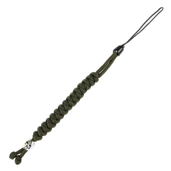 Knife cord with kevlar cord - Groen