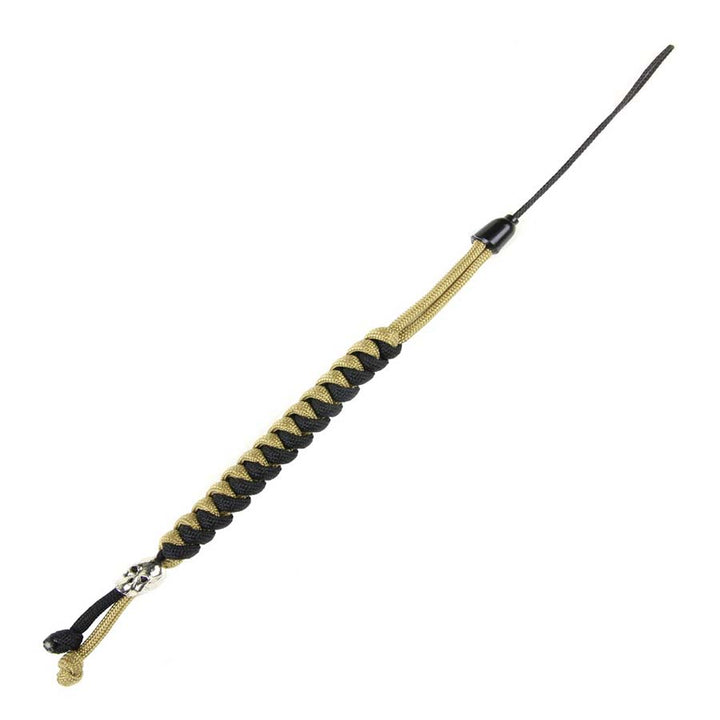 Knife cord with kevlar cord - Zwart/Coyote