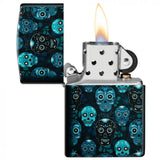 Zippo Designs Sugar Skulls Design