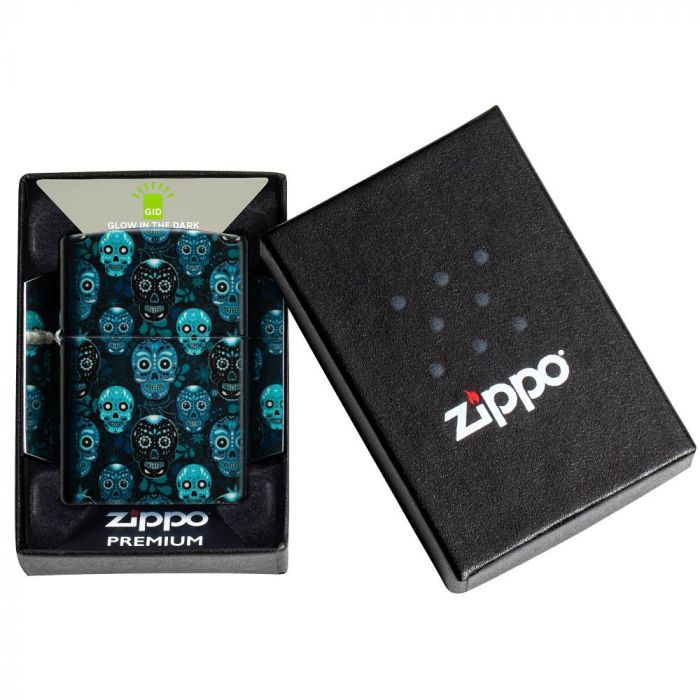 Zippo Designs Sugar Skulls Design