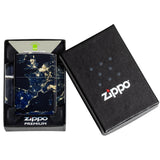 Zippo Designs Night Earth Design