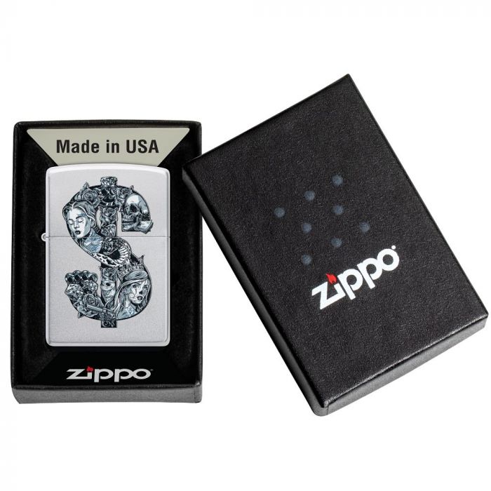 Zippo Designs Tattoo Dollar Design