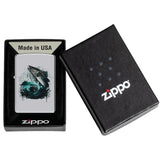 Zippo Designs Fish and Boat Design