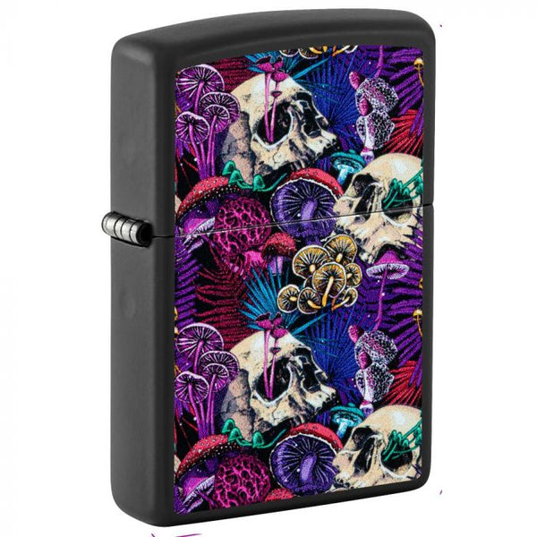 Zippo Designs Pyschedelic Mushroom Design