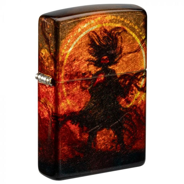 Zippo Designs Wizard of Evil Spirits Design