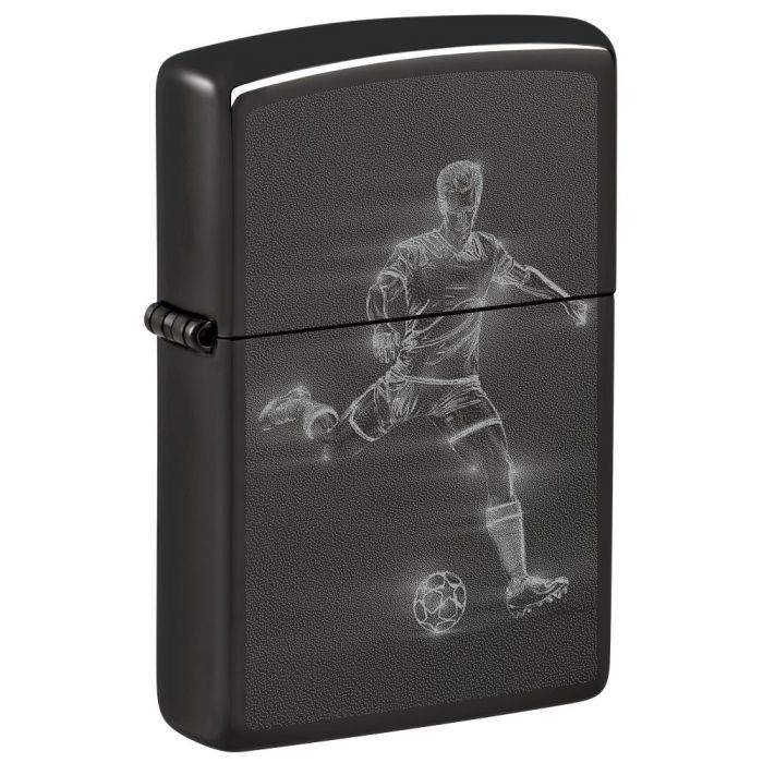 Zippo Designs Soccer Player in Action Design