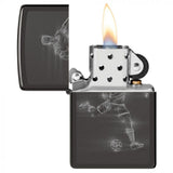 Zippo Designs Soccer Player in Action Design